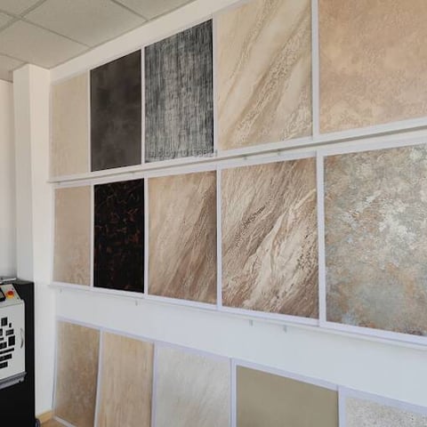 Образци на подови настилки и плочки